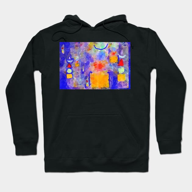 Stupas Hoodie by Visuddhi